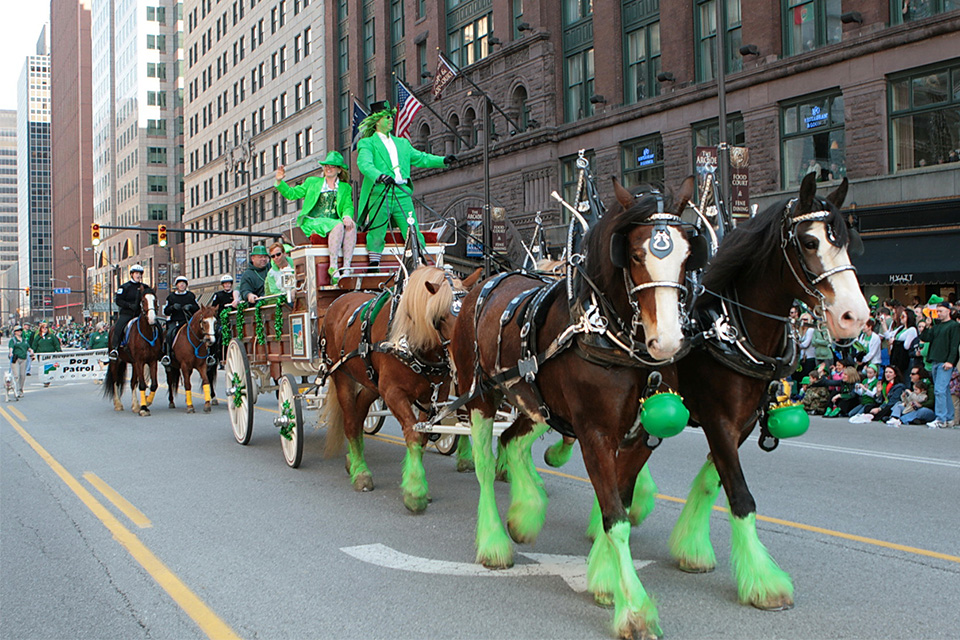 Cleveland's St. Patrick's Day Parade (courtesy of event)