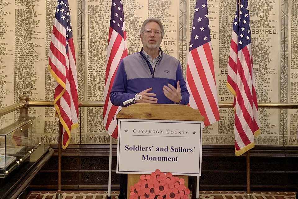 Soldiers' and Sailors' Monument Veterans Day Program (courtesy of Soldiers' and Sailors' Monument)