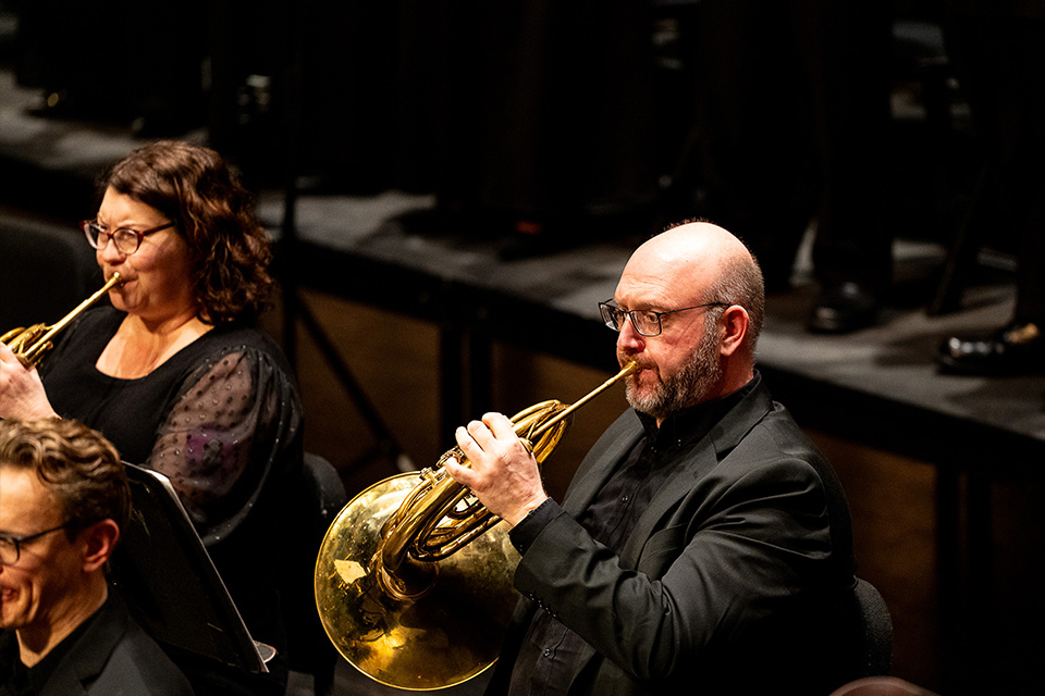 Performers in Dayton Philharmonic (photo courtesy of Dayton Performing Arts Alliance)