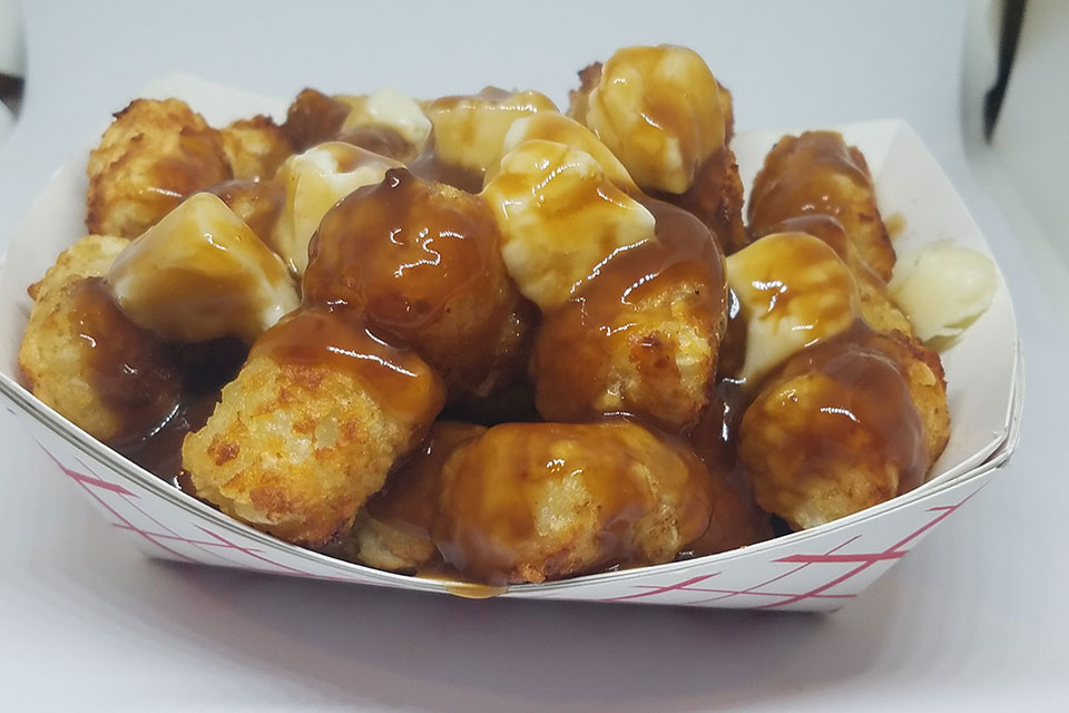 Poutine Tots at the Ohio State Fair (photo courtesy of Ohio State Fair)
