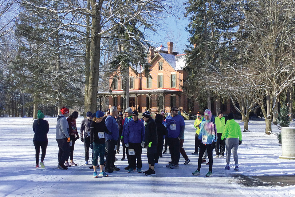 Presidents Day 5K at Spiegel Grove (photo courtesy of Rutherford B. Hayes Presidential Library and Museums)