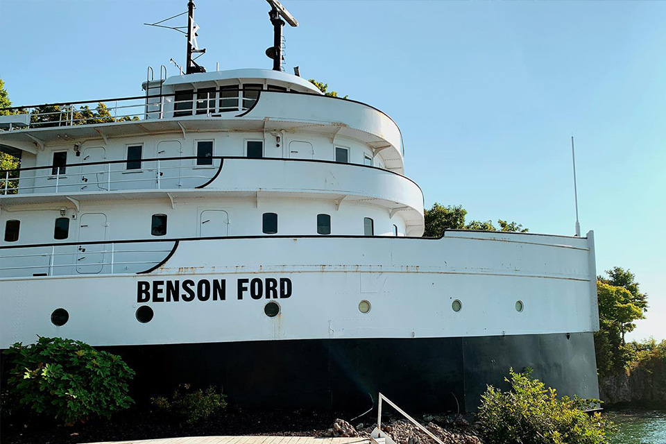 The Benson Ford (photo courtesy of Put-In-Bay Official Tourism Bureau)