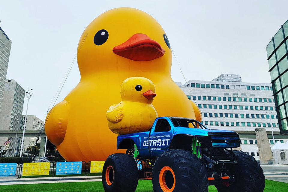 The World's Largest Rubber Duck Visits Put-In-Bay