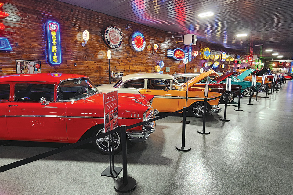 Vehicles at Millbury Classic Cars and Trucks Museum in Millbury (photo courtesy of Millbury Classic Cars and Trucks Museum)