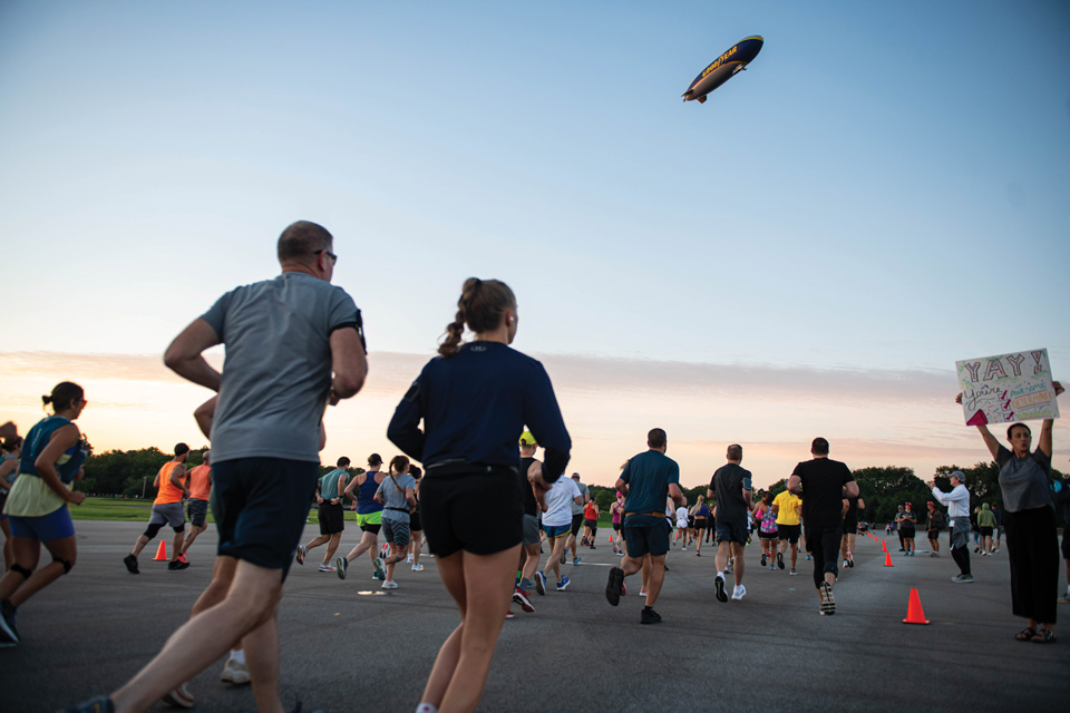 People running the Goodyear Half Marathon & 10K in Akron (photo courtesy of Goodyear Half Marathon & 10K)