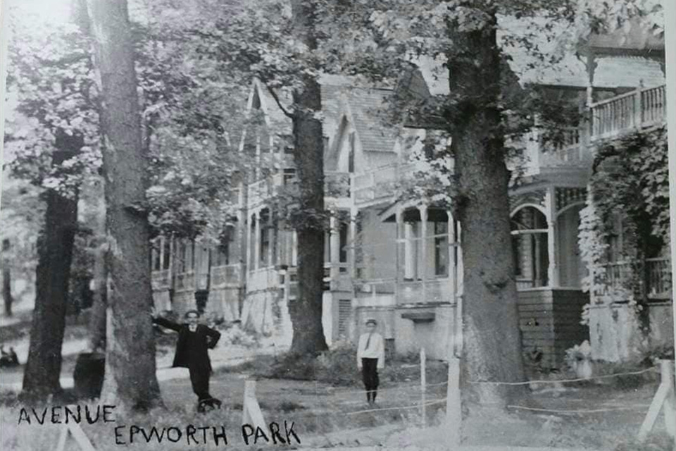 Historic photo of Epworth Park in Bethesda (photo courtesy of Epworth Park)