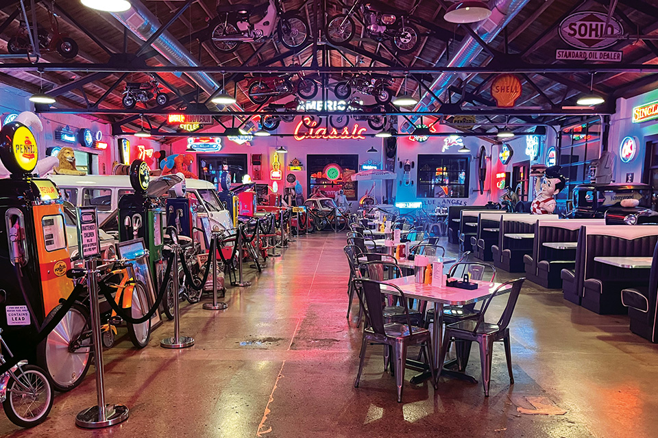 Interior of Chloe’s Diner in Massillon (photo courtesy of Chloe’s Diner)