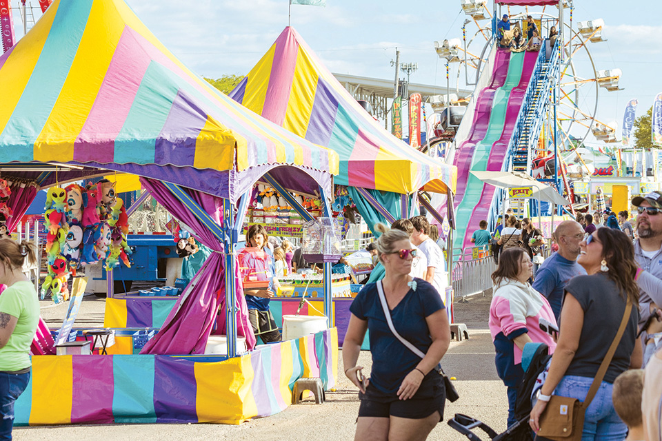 People at Allen County Fair in Lima (photo courtesy of Visit Greater Lima)
