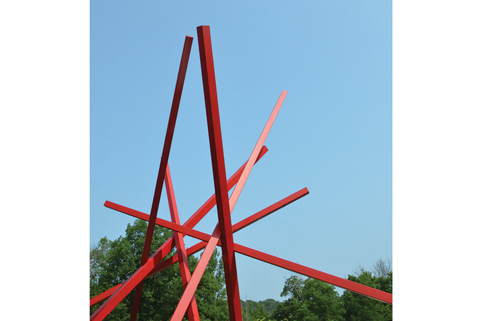 John Henry’s “Passage” at Pyramid Hill Sculpture Park & Museum in Hamilton (photo courtesy of Pyramid Hill Sculpture Park & Museum)