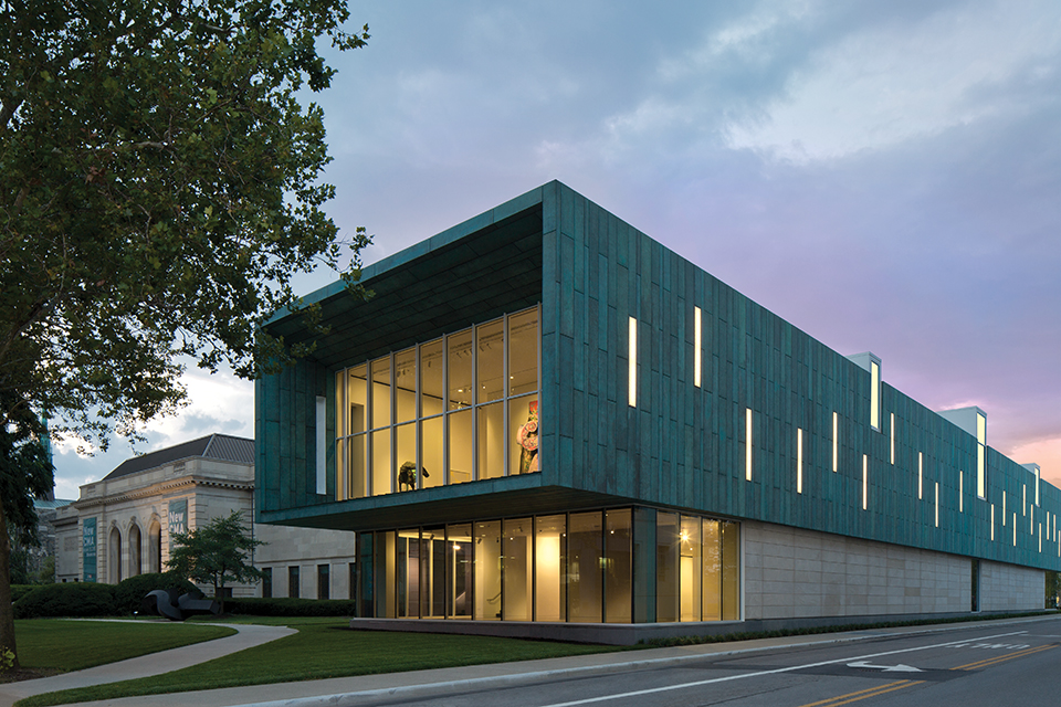 Exterior of Columbus Museum of Art (photo by Brad Feinknopf)