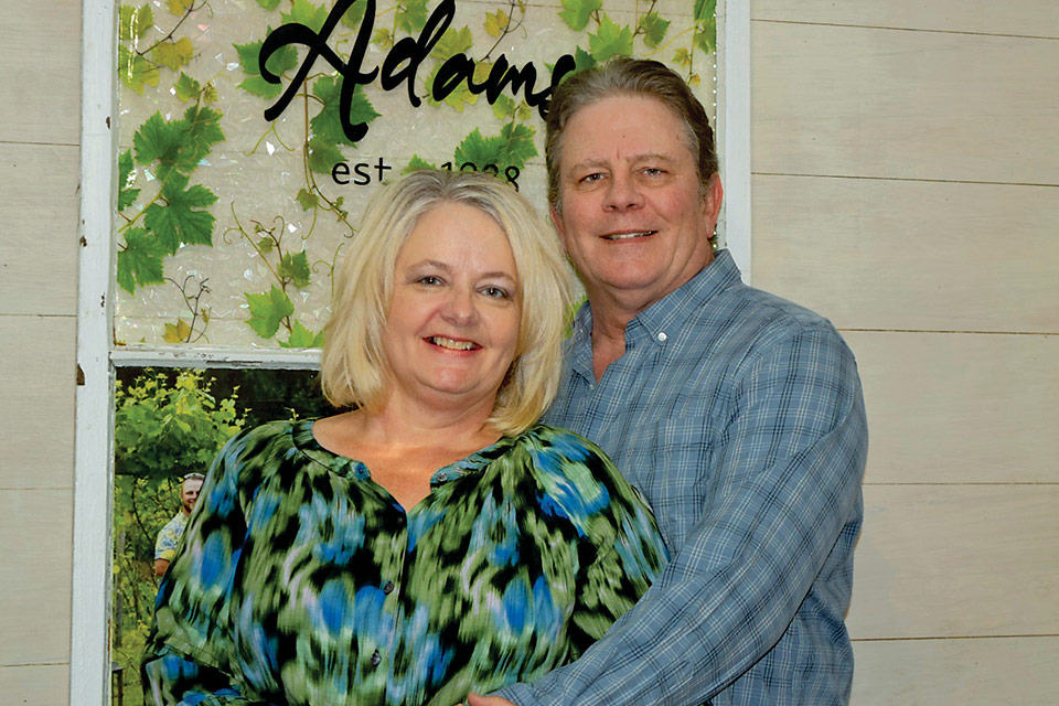 The Adams of D'Vine pose for their photo.