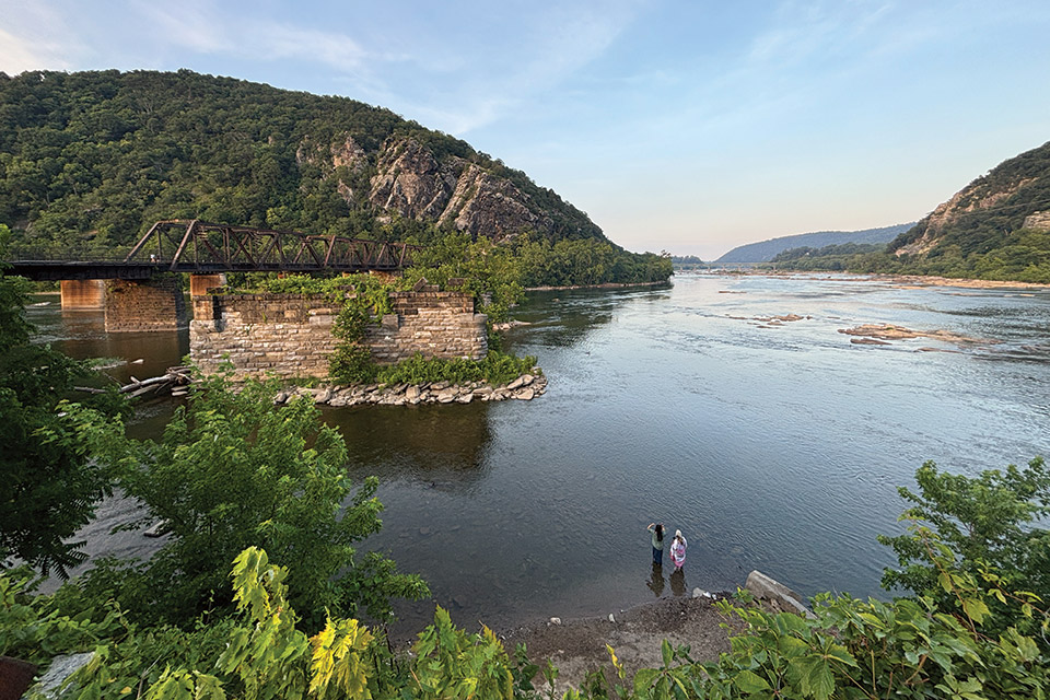 The future site of The Great Bungee Co.’s bungee jumping experience in Harpers Ferry, West Virginia (photo courtesy of The Great Bungee Co.)