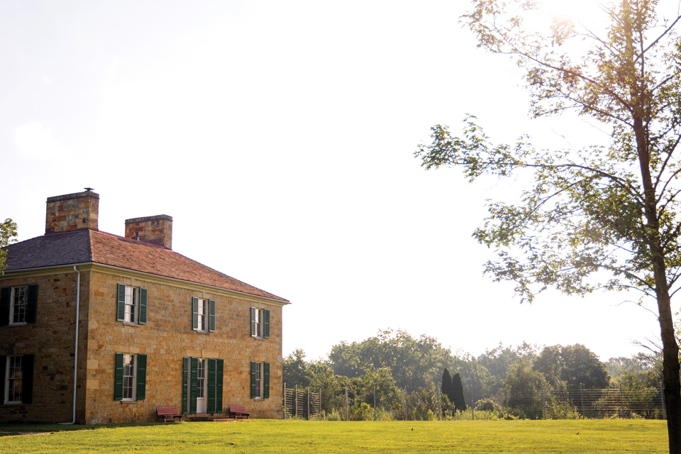 Exterior of Adena Mansion in Chillicothe (photo by Stephanie Mauric)