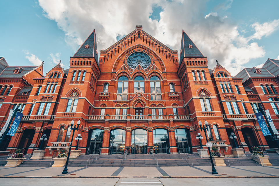 Exterior of Cincinnati Music Hall in Cincinnati (photo courtesy of Cincinnati Music Hall)