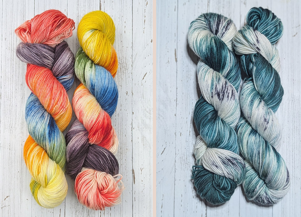 Plant fiber yarn from Southeast Ohio Fiberworks in Athens (photos courtesy of Southeast Ohio Fiberworks)