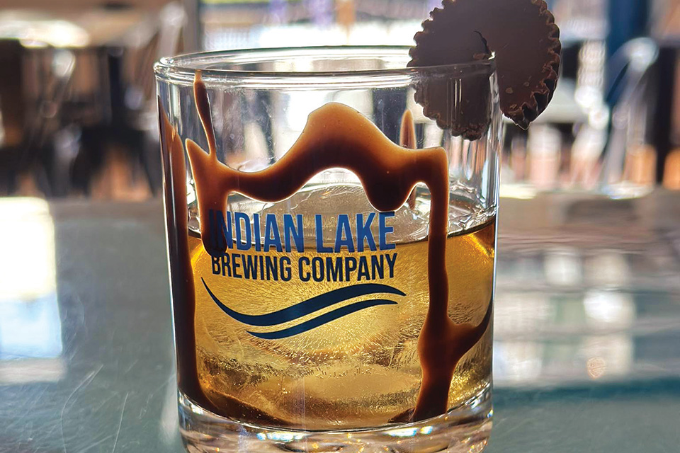 Cocktail from Indian Lake Brewing Co. in Logan County (photo courtesy of Experience Logan County) Cocktail from Indian Lake Brewing Co. in Logan County (photo courtesy of Experience Logan County)