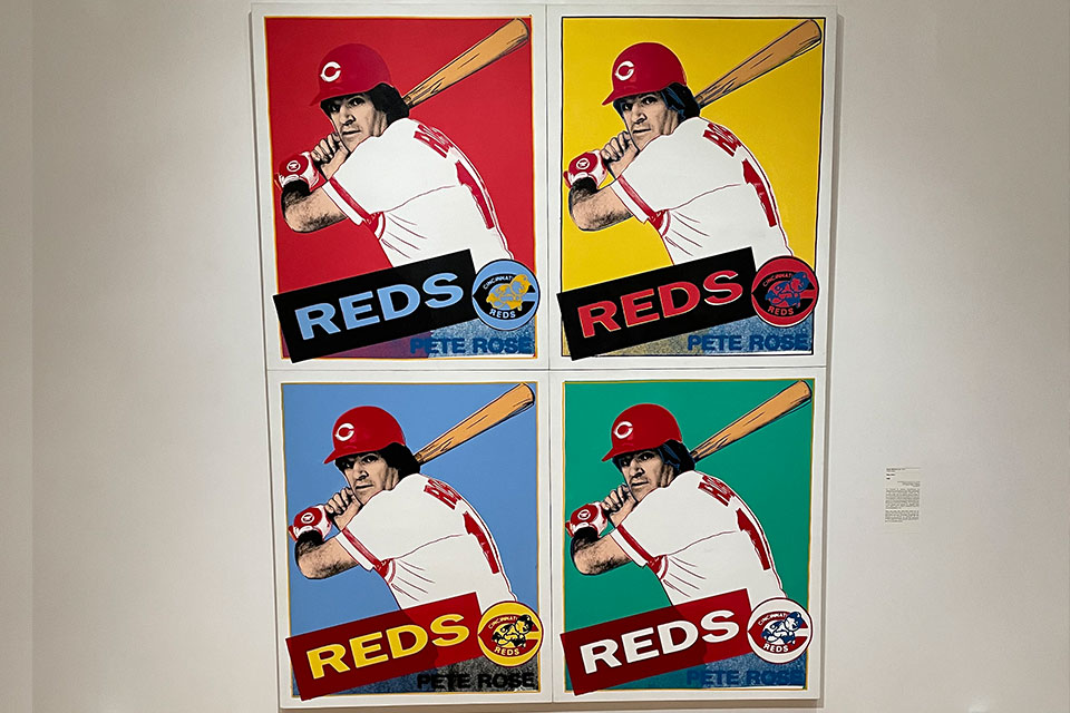 Andy Warhol Pete Rose Paintings (Jim Vickers)