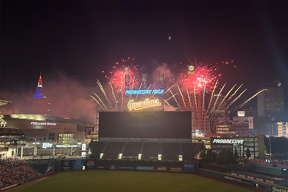 Guardians Post Game Fireworks (Erin Finan)