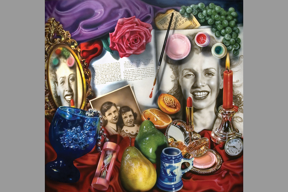 Audrey’s Flack’s “Marilyn” from “Shattered Glass: The Women Who Elevated American Art” at Canton Museum of Art (photo courtesy of The University of Arizona Museum of Art; purchased with funds provided by the Edward J. Gallagher, Jr. Memorial Fund © 2025)