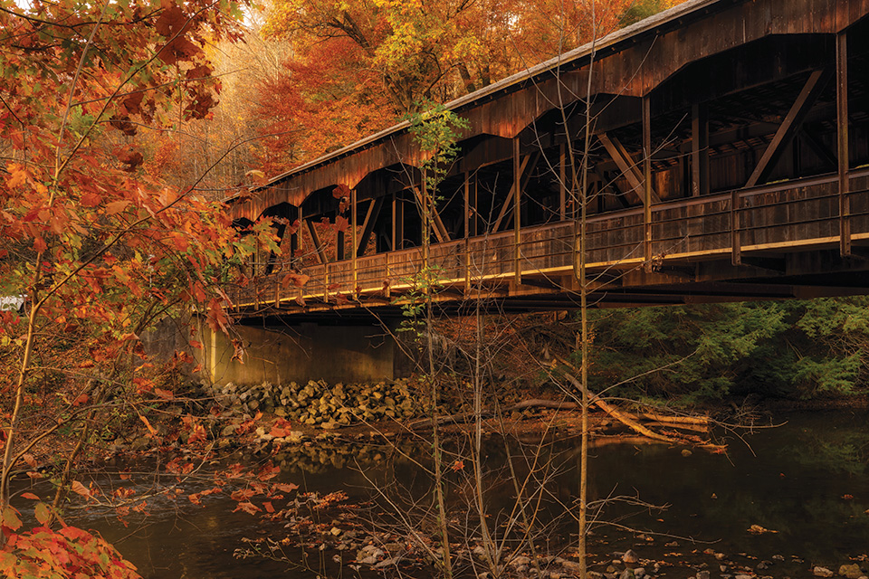 Mohican Covered Bridge in Perrysville (photo by Arthur O’Leary)