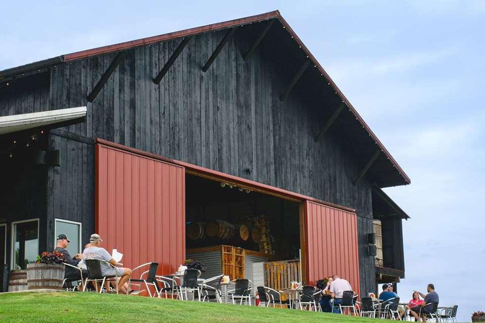 Exterior of Whiskey Thief Distilling Co. in Frankfort, Kentucky (photo courtesy of Whiskey Thief Distilling Co.)