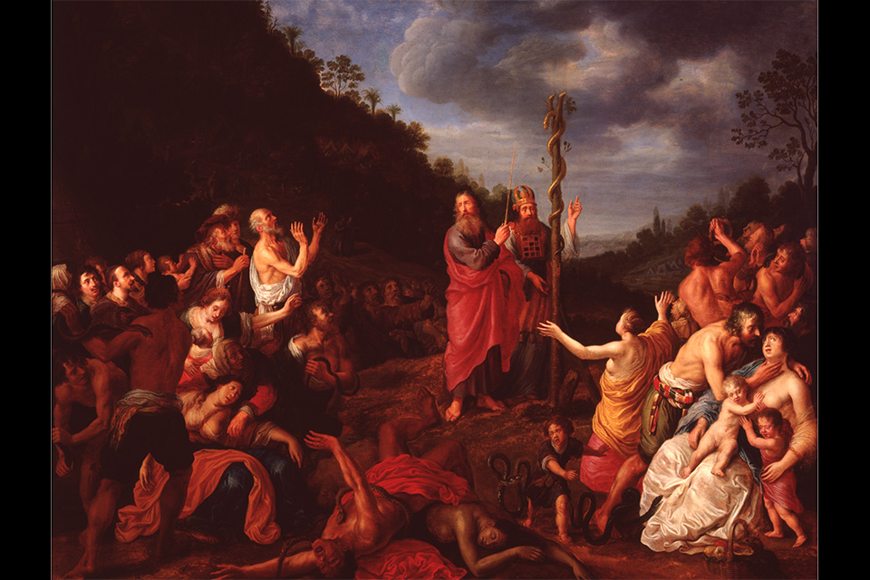 Artist unknown (Flemish), “Old Testament Scene, possibly The Last Days of the World according to the Prophet Joel” (photo courtesy of Dayton Art Institute)
