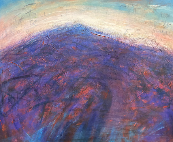 Eunshin Khang, “Psalm 121,” collection of the artist (photo courtesy of Dayton Art Institute)