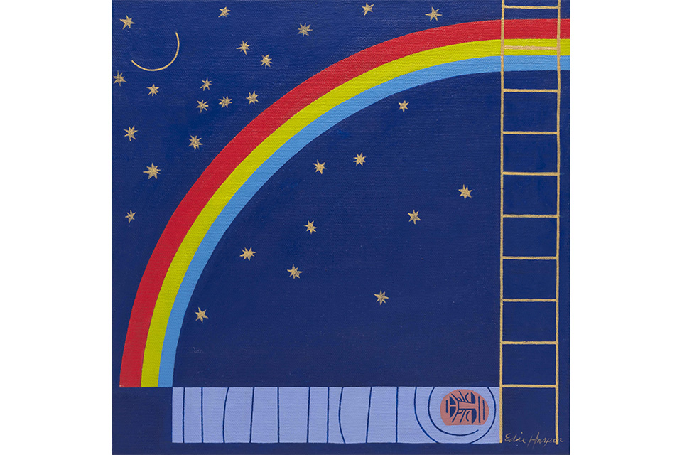 “Jacob’s Ladder” by Edie McKee Harper (collection of Brett Harper, © Edie Harper)