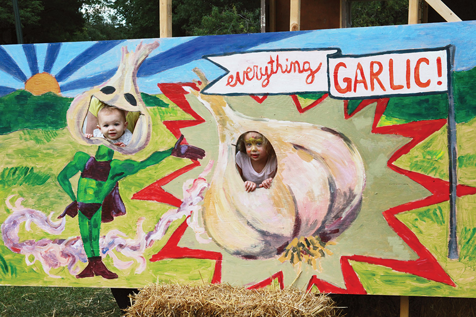 Kids at Cleveland Garlic Festival in Shaker Square (photo courtesy of Cleveland Garlic Festival)