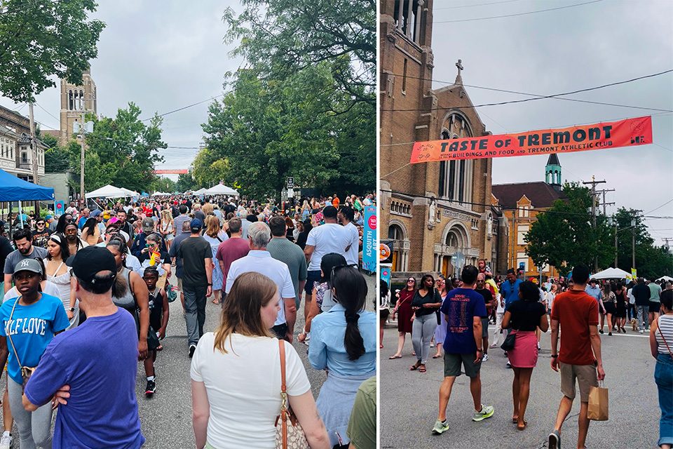 Crowds at Taste of Tremont (photo courtesy of Taste of Tremont)