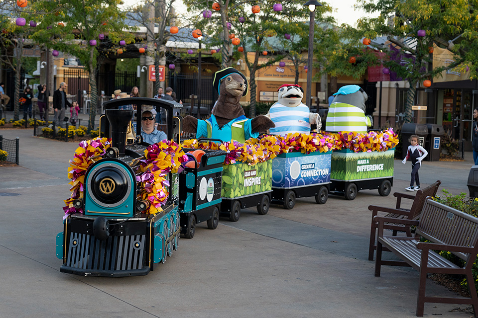 Train at Boo at the Zoo at the Columbus Zoo and Aquarium in Powell (photo by Grahm S. Jones, Columbus Zoo and Aquarium)