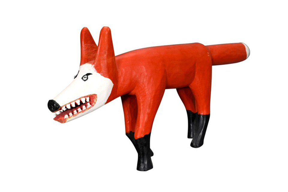 Minnie Adkins Fox figurine (photo courtesy of Harmon Museum)
