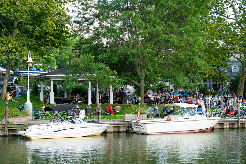 Emerald Necklace Marina Concert Series at Rocky River Reservation in Lakewood (photo courtesy of Cleveland Metroparks)