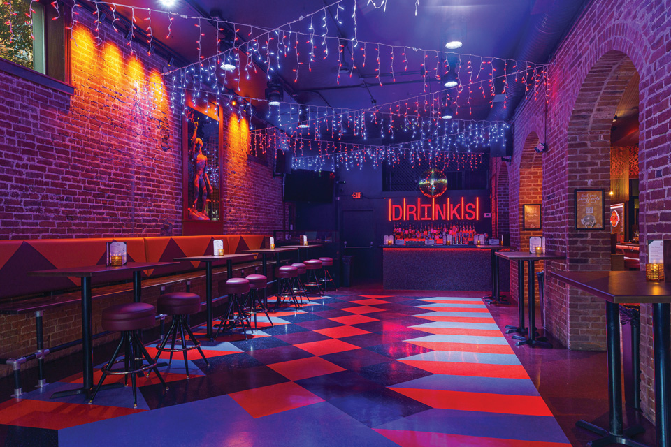 Interior of Nice Life in Cincinnati (photo by Ben Wright)