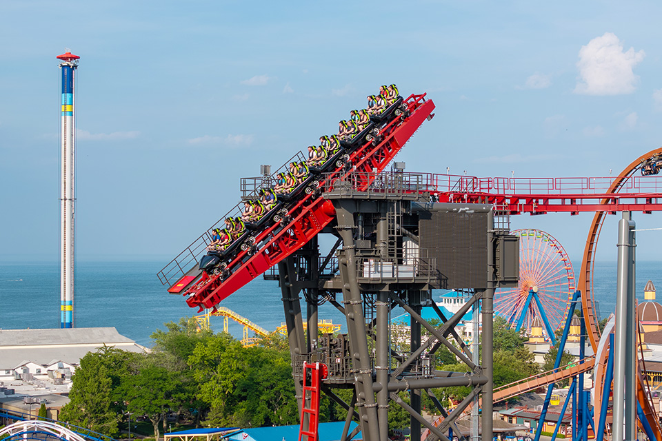 Siren’s Curse at Cedar Point in Sandusky (photo courtesy of Cedar Point)