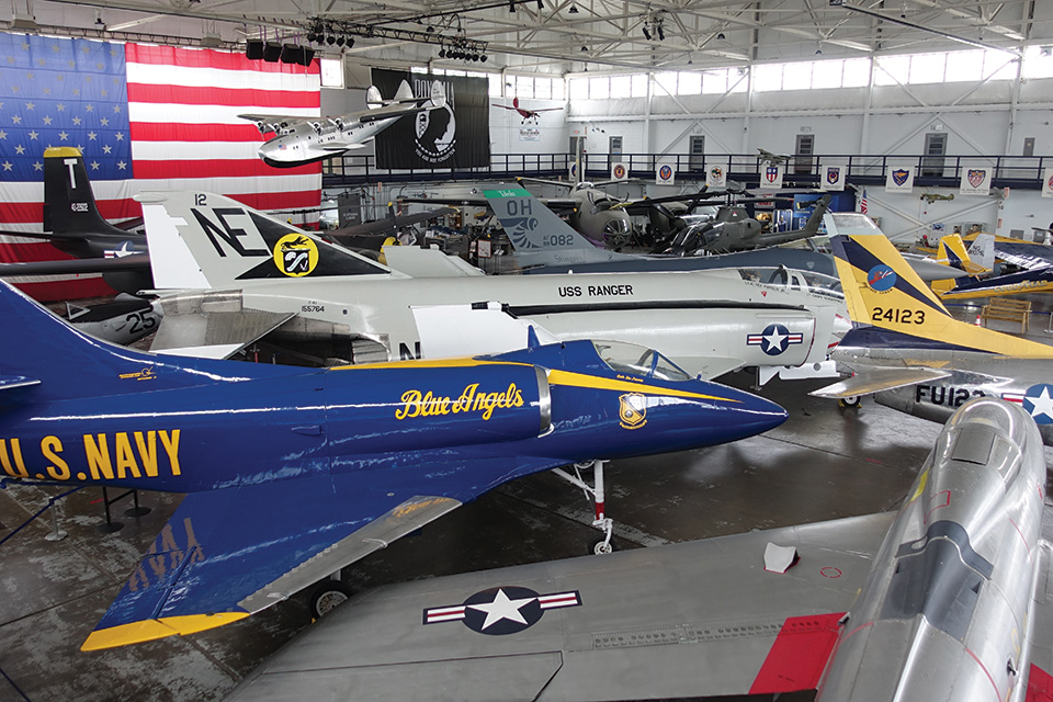 Planes at MAPS Air Museum in Green (photo courtesy of MAPS Air Museum)