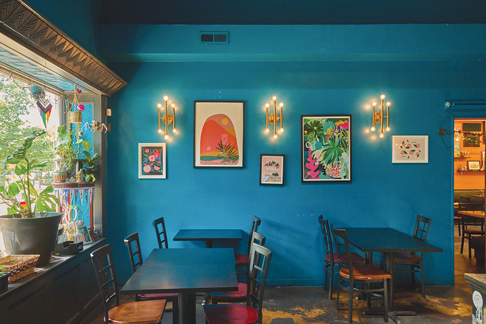 Interior of Lily’s in Dayton (photo by Sophia Munoz Daughterty)