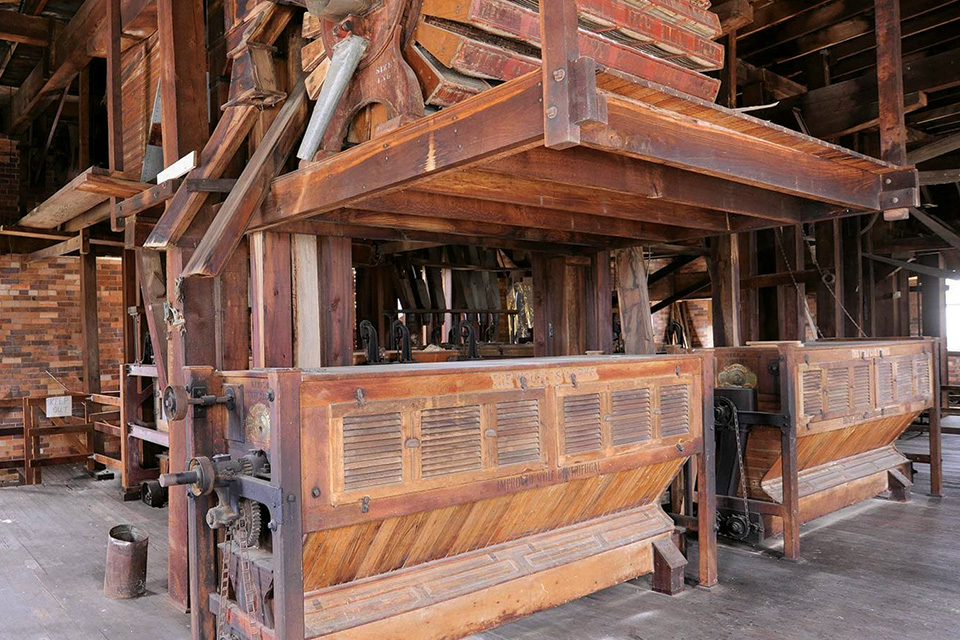 Machinery at Baltic Mill Winery in Baltic (photo courtesy of Baltic Mill Winery)