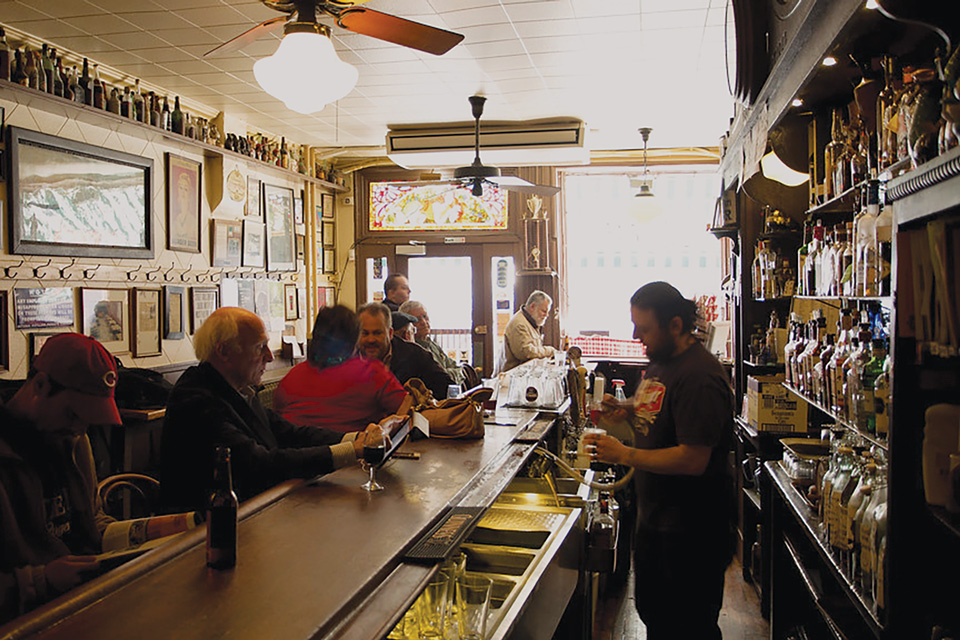 Counter at Arnold’s Bar & Grill in Cincinnati (photo courtesy of Arnold’s Bar & Grill)