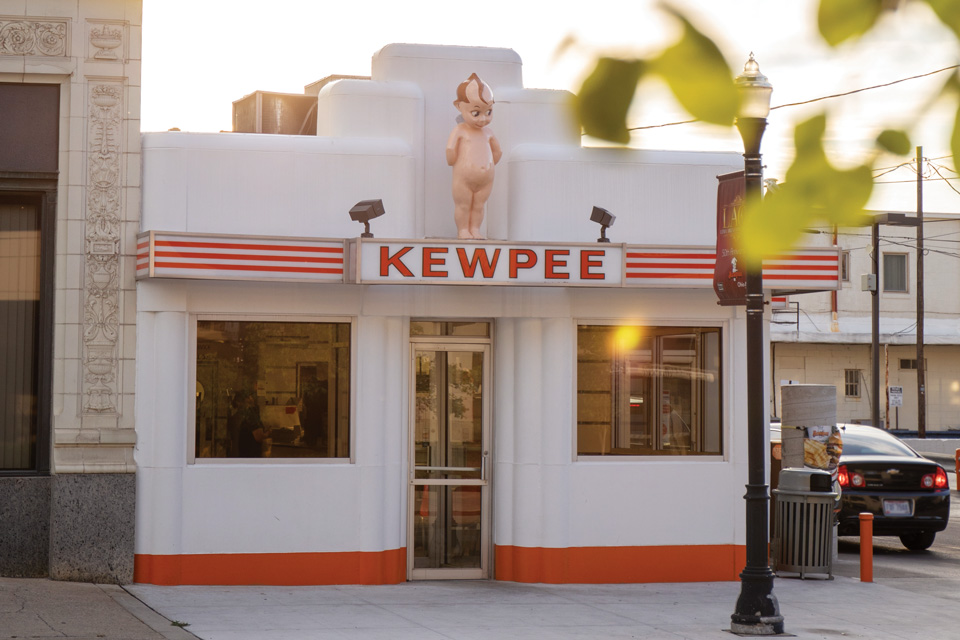 Kewpee Hamburgers exterior in Lima (photo courtesy of Kewpee Hamburgers)