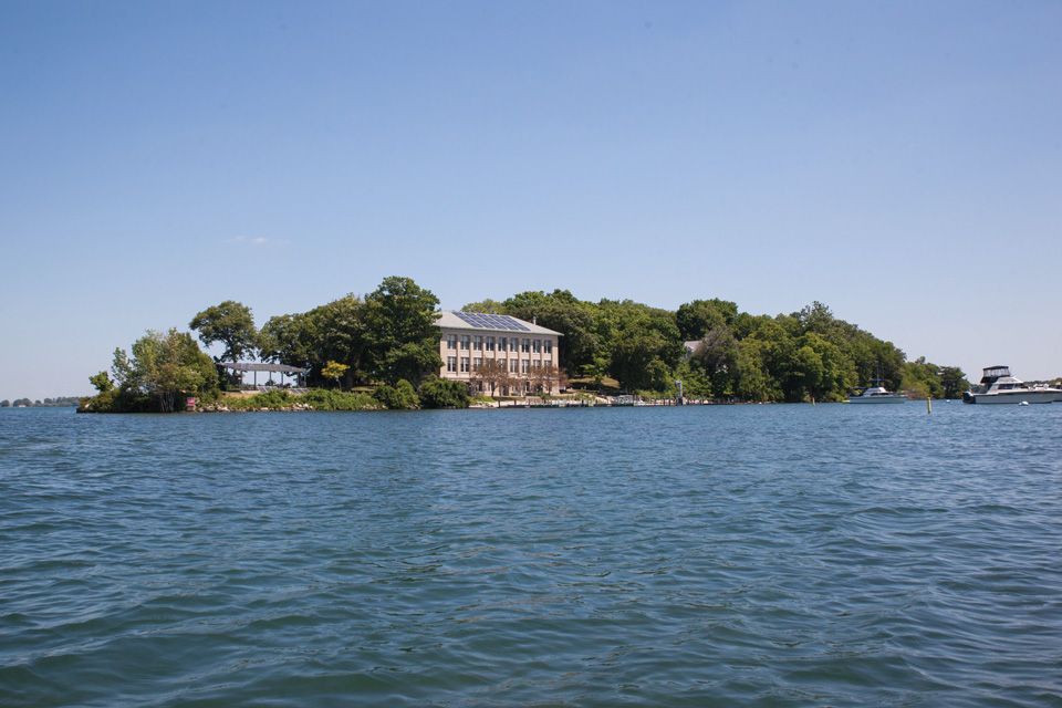 Ohio State University’s Stone Laboratory on Gibralter Island (photo courtesy of Ohio Sea Grant and Stone Lab)