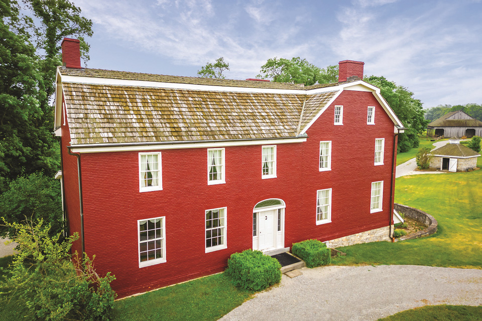 Johnston Farm and Indian Agency on the Miami & Erie Canal Scenic Byway (photo courtesy of Ohio Department of Natural Resources)