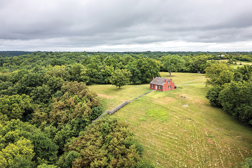 John Rankin House on the Ohio River Scenic Byways Rankin (courtesy of Ohio History Connection)