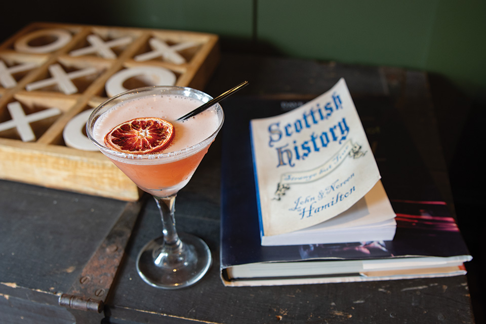 Cocktail at Kin & Kilt in Marion (photo by Rachael Jirousek)