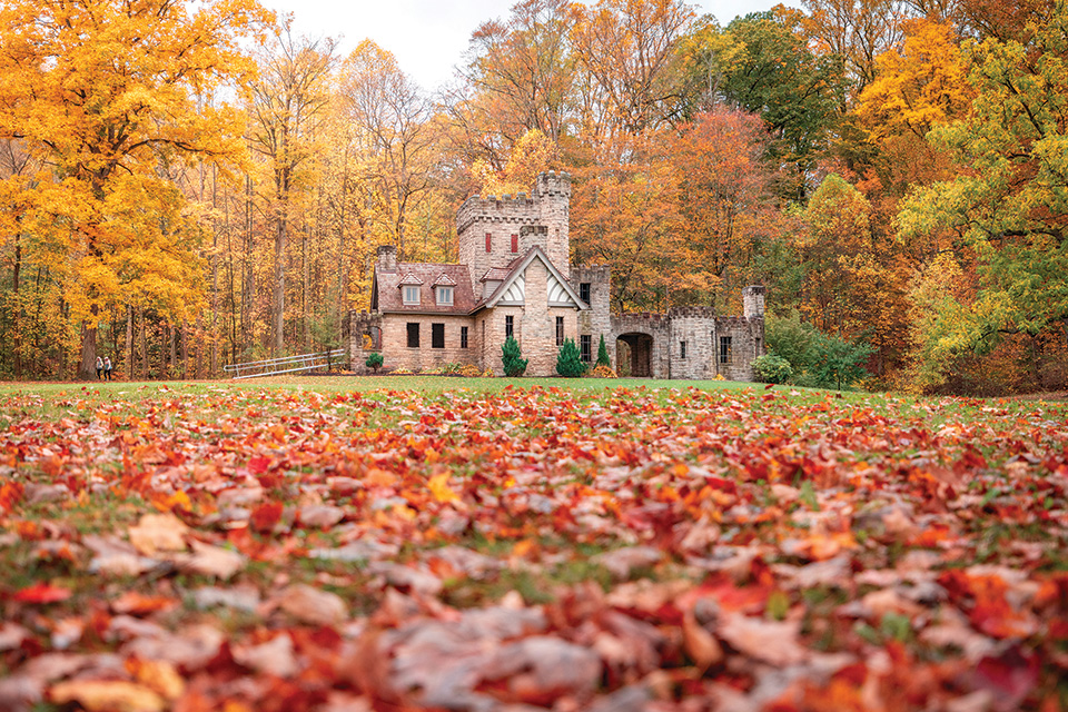 Squire’s Castle in Cleveland Metroparks’ North Chagrin Reservation in Willoughby Hills (photo by Gabe Wasylko)