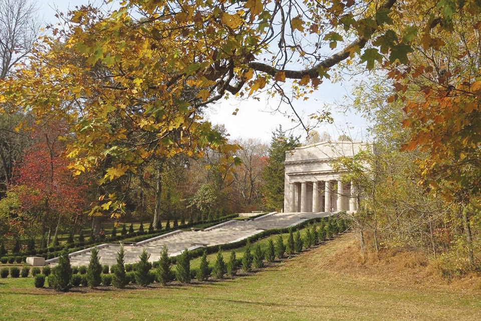 Abraham Lincoln Birthplace National Historical Park in Hodgenville, Kentucky (photo courtesy of National Park Service)