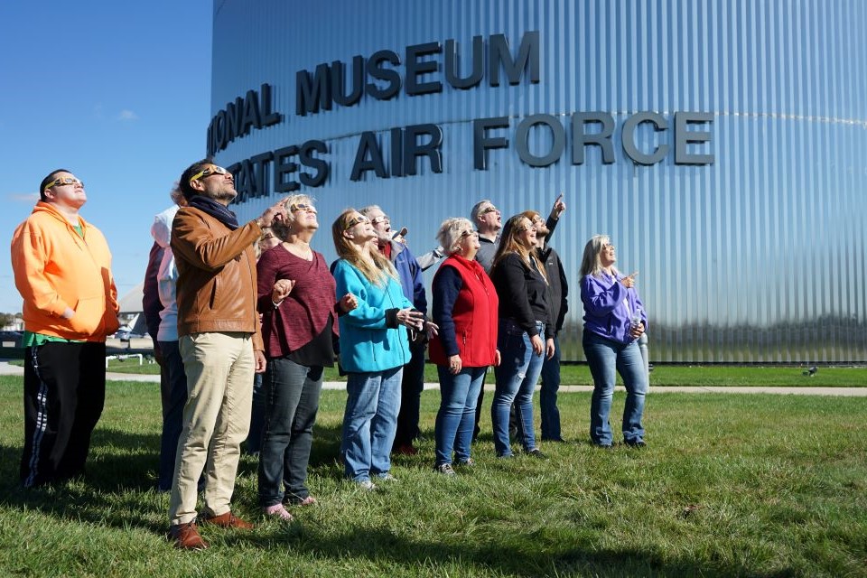 View the eclipse at the National Museum of the U.S. Air Force